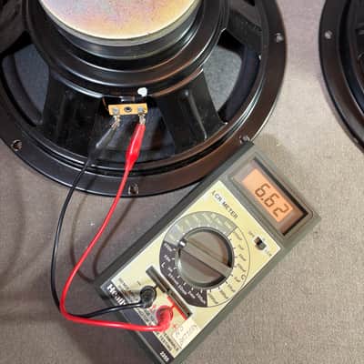 Pair Foster 30S38 12" Guitar Speakers Woofers 8Ω 20W Japan Tested Excellent image 5