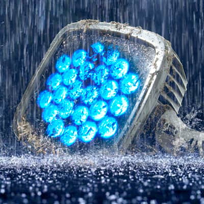 Chauvet SlimPANEL Tri-24 IP Rated Indoor/Oudoor Tri-Color LED Wash Light image 6