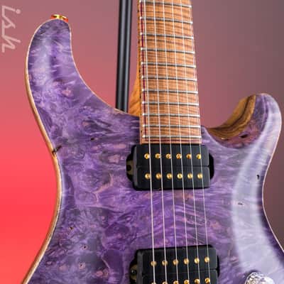 PRS Private Stock Custom 24 Buckeye Burl Violet image 4