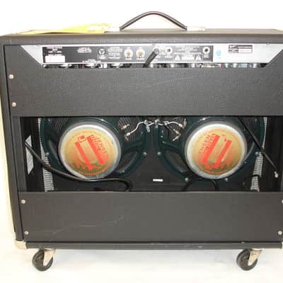 2002 Fender '65 Twin Reverb 85-Watt 2x12" Combo Guitar Amp w/ Footswitch & Cover image 14