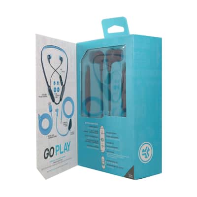 JLab Play Gaming Wireless Bluetooth Earbuds - Black/Blue image 9