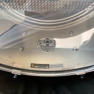 Dunnett Classic Stainless Steel Soprano Snare Drum 5.5in x 12in "Tita"+Beato Bag image 11