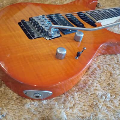 Jackson DK2 1998 Amber Sunburst Made in Japan image 18