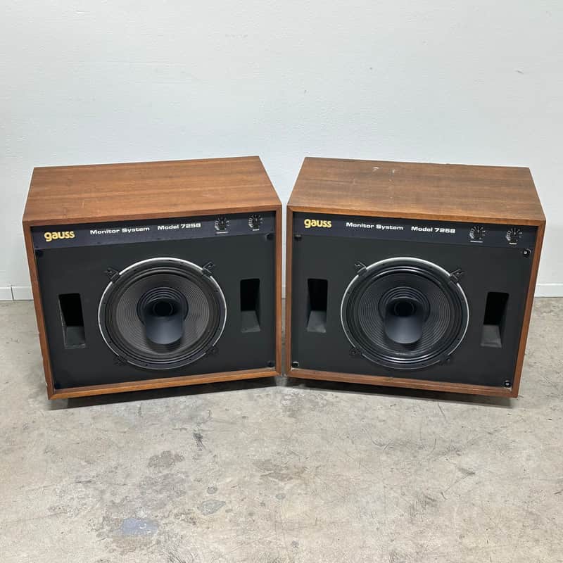Gauss 7258 Ceres Monitor/Speaker System (Pair) image 1