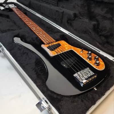 Rickenbacker 2019 4003S/5 Jetglo 5-String Bass, Custom Pickguard, OHSC image 2