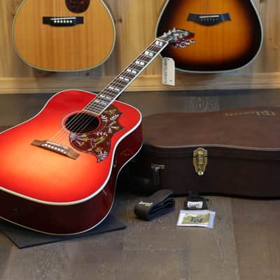 Minty! 2017 Gibson Hummingbird Standard Dreadnought Acoustic Guitar Cherry Sunburst + OHSC image 1