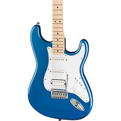Squier Affinity Series Stratocaster HSS Electric Guitar Pack, Maple Fingerboard, Lake Placid Blue, Gig Bag, 15G - 120V TGF33 image 2
