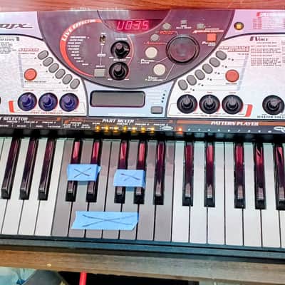 Yamaha DJX-II DJX2 Keyboard Synth Sampler MIDI PROJECT needs work RARE