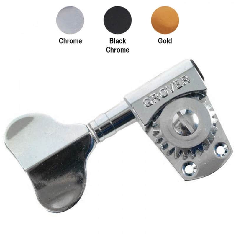 Grover Grover Titan Bass Machineheads ~ 2+2 ~ Gold Gold