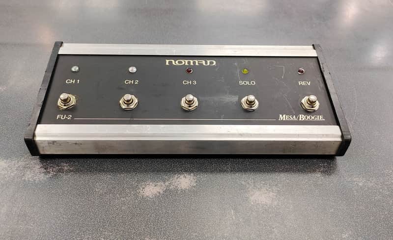 Mesa Boogie Nomad FU-2 5-Button Footswitch w/ 25 ft Cable image 1