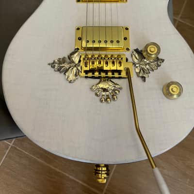 Oldmusic Golden C’mores Electric Guitar Electric Guitar Boutique Unique exclusive Metal machine Custom shop Wenge neck image 25