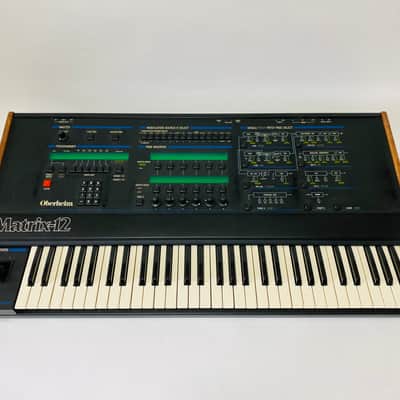 Oberheim Matrix-12 US version, serviced !