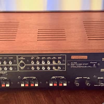 🎶✨ Sansui AU-888 / AU888 Vintage Integrated Amplifier w/ Excellent Wood Case — Serviced/Cleaned, Tested, 100V JDM image 13