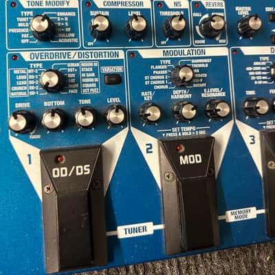 Boss ME-50 2003 - 2008 - Blue image 2
