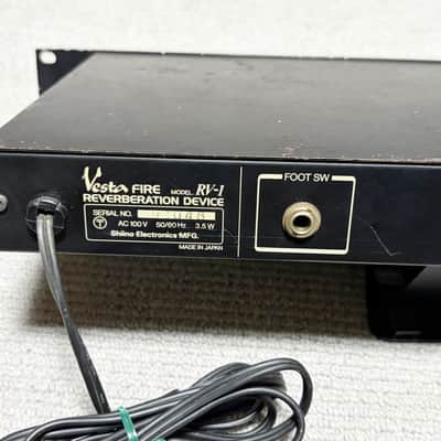 Vesta fire RV-1 Spring Reverb Parametric EQ Limiter image 5