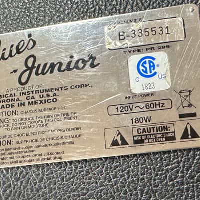 Fender Blues Junior 15-Watt 1x12" Guitar Combo  Mojotone Oversized Cab and Other Upgrades image 8