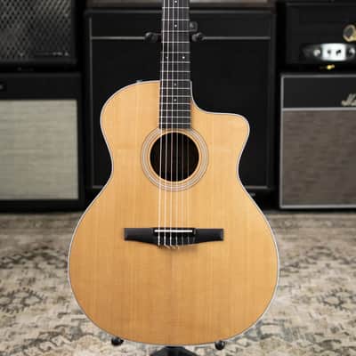 Taylor 214ce-N Nylon Grand Auditorium Acoustic/Electric Guitar with Gig Bag image 3