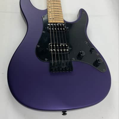 ESP LTD SN-200HT M DMPS Hard tail - Maple Dark Metallic Purple Satin Electric Guitar - B-Stock image 6
