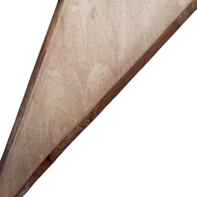 HH Mahogany Wood DIY Project Guitar Flying V Style Body image 4