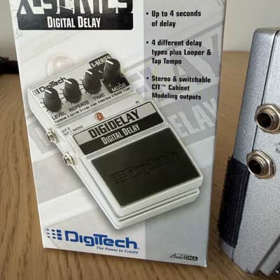 DigiTech Digidelay Digital Delay 2002 - 2015 - Silver - Effect - Pedal - Stompbox image 4