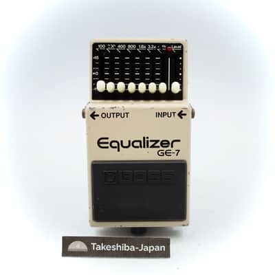 Boss GE-7 Equalizer 1984 Made in Japan ACA Vintage Guitar Effect Pedal 466500