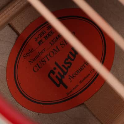 Gibson Custom Shop J200 Junior Montana Rose 2014 image 11