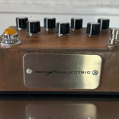 Industrialectric Actuator OD-187 Germanium Overdrive Fuzz Guitar/Bass Effect Pedal Rust image 3