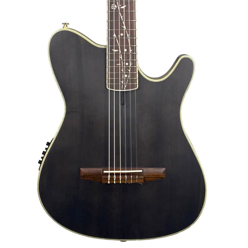 Ibanez TOD10N Tim Henson Signature Nylon Acoustic-Electric Guitar Black (Used) image 1