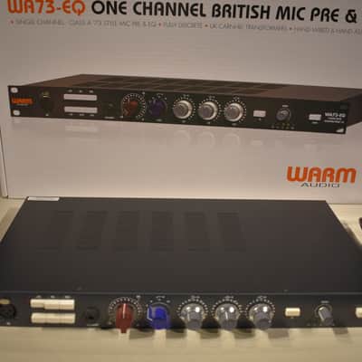Warm Audio WA73-EQ 1-Channel British Microphone Preamp / EQ 2018 - Present - RAF Blue Gray image 1