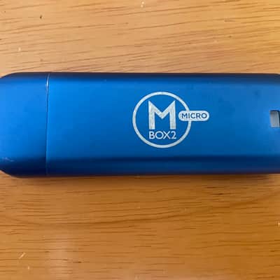 Digidesign MBox 2 Micro USB Audio Interface 2000s - Blue Metallic image 2