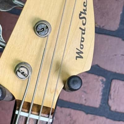 Woodcraft Electric Guitars WoodShed Signature Series Jazz Bass 4 21 frets Olive Green image 8