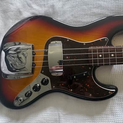 Fender Japan(MIJ)2019 Hybrid 60's 3-Tone-Sunburst JAZZ BASS GUITAR ,USA True Vintage Pickups image 3