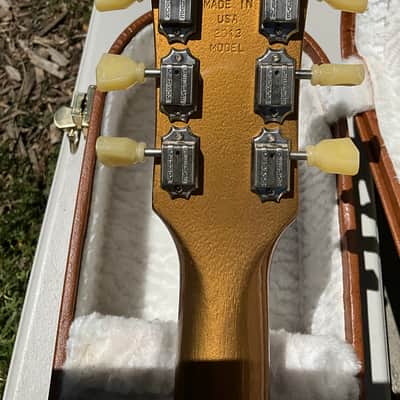 Gibson Les Paul Tribute 2013 - Bullion Gold with Maple Headstock Veneer Bild 13