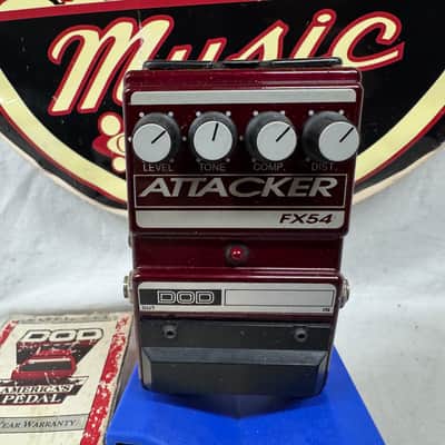 DOD FX54 Attacker Distortion Compressor Pedal with Box image 3
