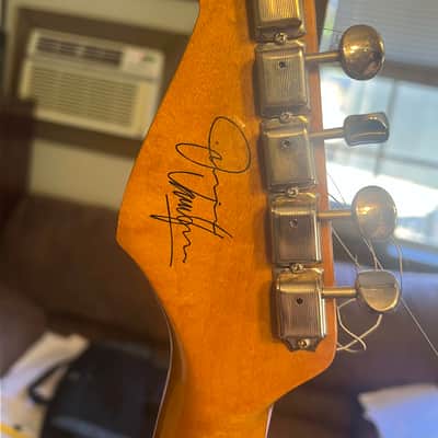 Fender Stratocaster 1994 - Black/Tortoise shell pick guard image 6
