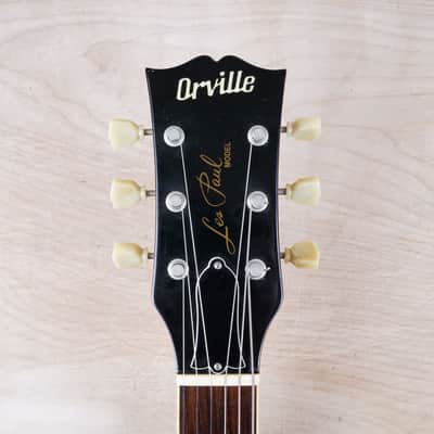 Orville LPS-75 Les Paul Standard Left Handed MIJ 1997 Cherry Sunburst Japan Gibson Lefty w/ Bag image 16
