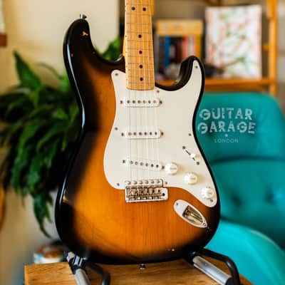 1991 Fender American Vintage 57 Stratocaster 2-tone Sunburst - AVRI - with original hardcase and accessories image 20