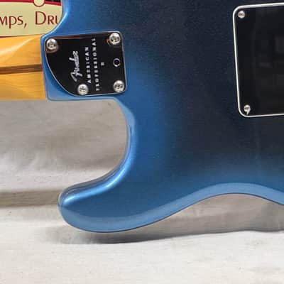 Fender American Professional II 2 Stratocaster Guitar with Case 2021 - Dark Night / Maple neck image 15