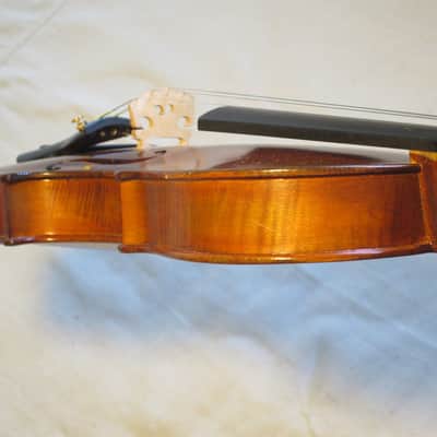 Pre-War Franz Sandner Violin, Germany c. 1920s-1930s, 4/4 - Hand Signed, "Deutschland" label image 14
