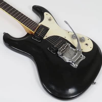 Mosrite Mark I Ventures 1971 Black Refin image 6