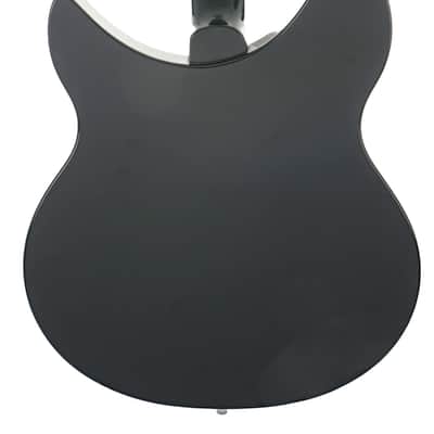 Rickenbacker Jetglo Black (1986) 330 Guitar #zb0320 image 7