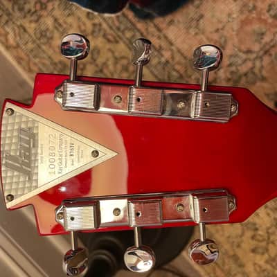 Kay K161 Thin Twin Limited Reissue, Cherry Sunburst With Original Case image 4