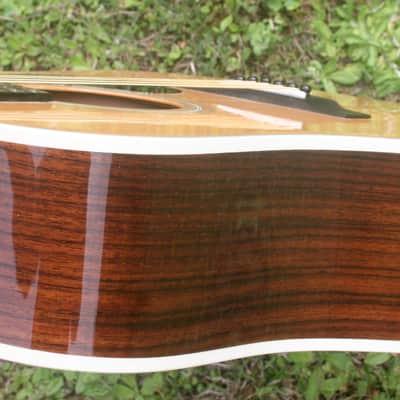 2007 Yairi DY-28 All Solid Guitar Natural+Deluxe Yairi hard case, Warranty Card and more image 11