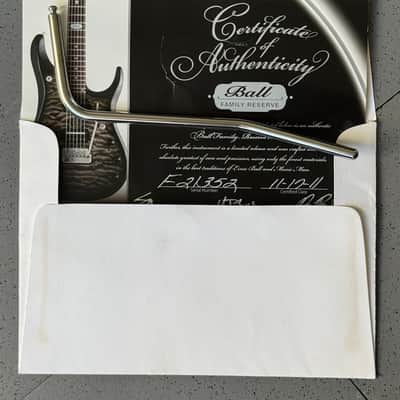 Ernie Ball Music Man JP7  2011 - John Petrucci - Cherry Burst image 12