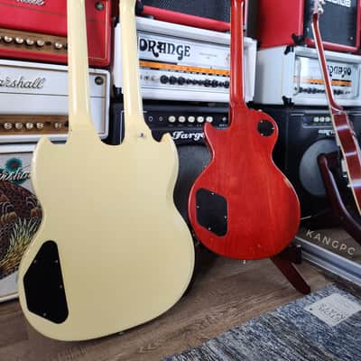 Gibson Don Felder “Hotel California” 1959 Les Paul & EDS-1275 SG Double Neck Signed & Aged Set image 5