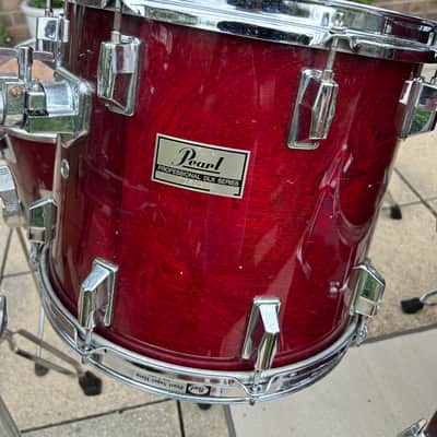 Pearl Professional DLX Series 1987 - Wine Red Lacquer image 17