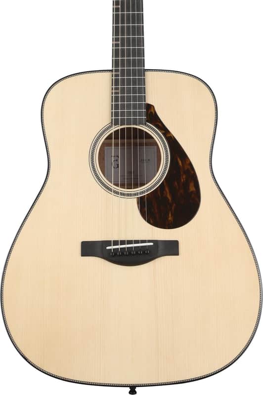 Yamaha FG9 M Acoustic Guitar - Natural image 1