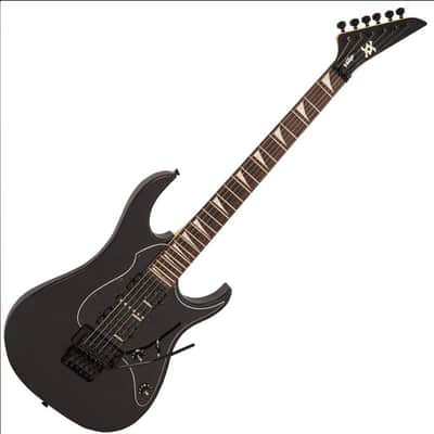 Vintage VMX Series Raider Electric Guitar - Satin Black Only 150 of Each Model Available Worldwide image 1