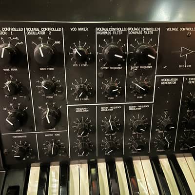 Korg MS-20 mk2 classic monosynth 1982 excellent condition in box with manuals and original leads image 6