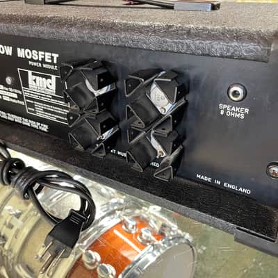 kmd Sound Electronics GS100HB Bass Guitar Amp Head 100W image 6